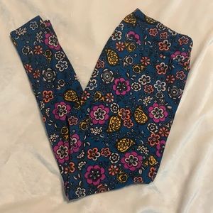 Lularoe floral leggings